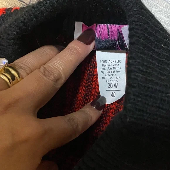 Vintage Adele Knitwear Teddy Bear Kawaii Sweater - Picture 5 of 7